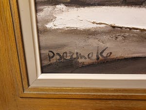 Paul Permeke - landschap met boerderijen kopen? Bied vanaf 695!