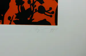 Arjan van Arendonk - Gemengde techniek, Two Tulips - Ingelijst kopen? Bied vanaf 60!