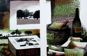 Nicolaas Wijnberg - Litho - 1980 verkocht voor € 55!