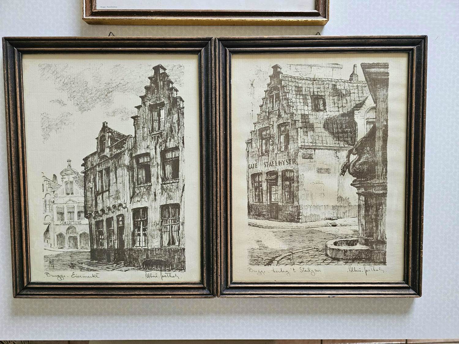 Albert Goethals - 2 Prachtige Tekeningen door Albert Goethals Belgische kunstenaar (1885-1973 kopen? Bied vanaf 25!