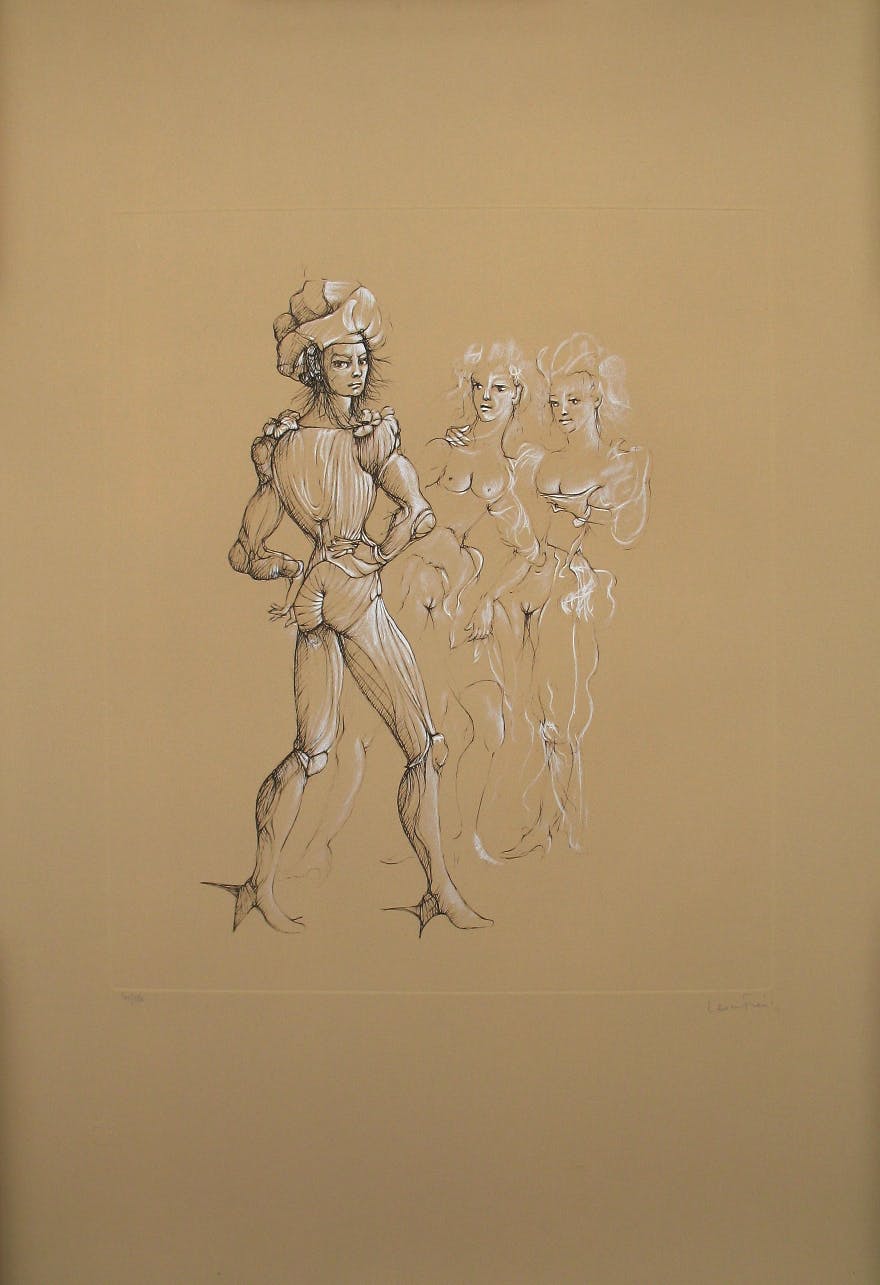 Leonor Fini - Lot van 2 handgesigneerde werken kopen? Bied vanaf 195!