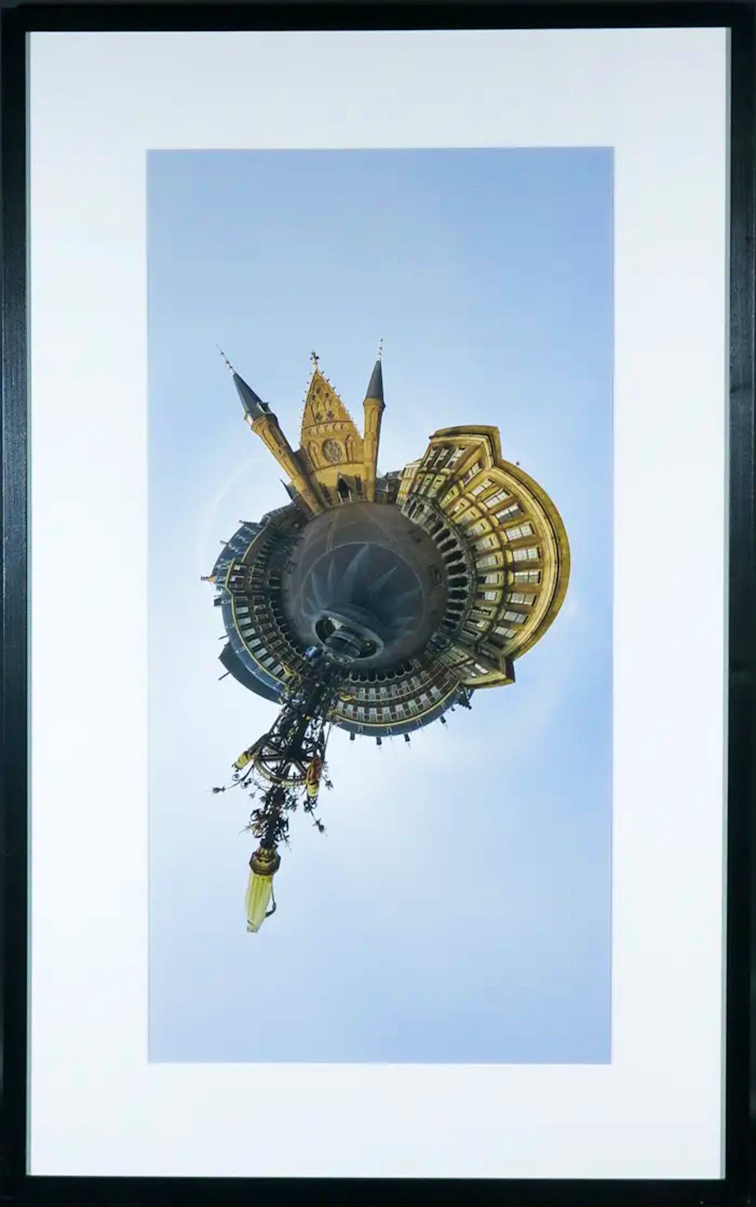 Robin Noorda - Foto, Binnenhof (Den Haag) - Ingelijst (Groot) verkocht voor € 80!