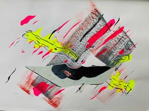 Frits Jansen - KUNST IS MOOIJ map met 7 werken van div kunstenaars en gedicht van Remco Camper kopen? Bied vanaf 75!