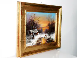 Jan Petrus Sentz - Ölgemälde auf Leinwand - handsigniert kopen? Bied vanaf 450!