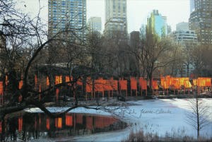 Christo - Handgesigneerd exemplaar The Gates - Ingelijst kopen? Bied vanaf 1!