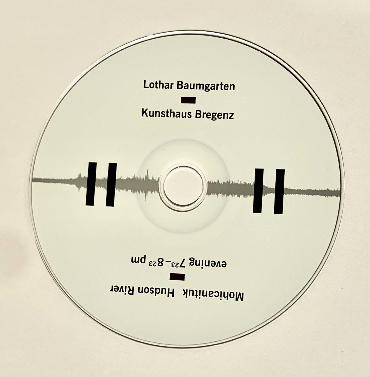 Lothar Baumgarten - uit Seven Sounds Seven Circles - CD no. II verkocht voor € 1!