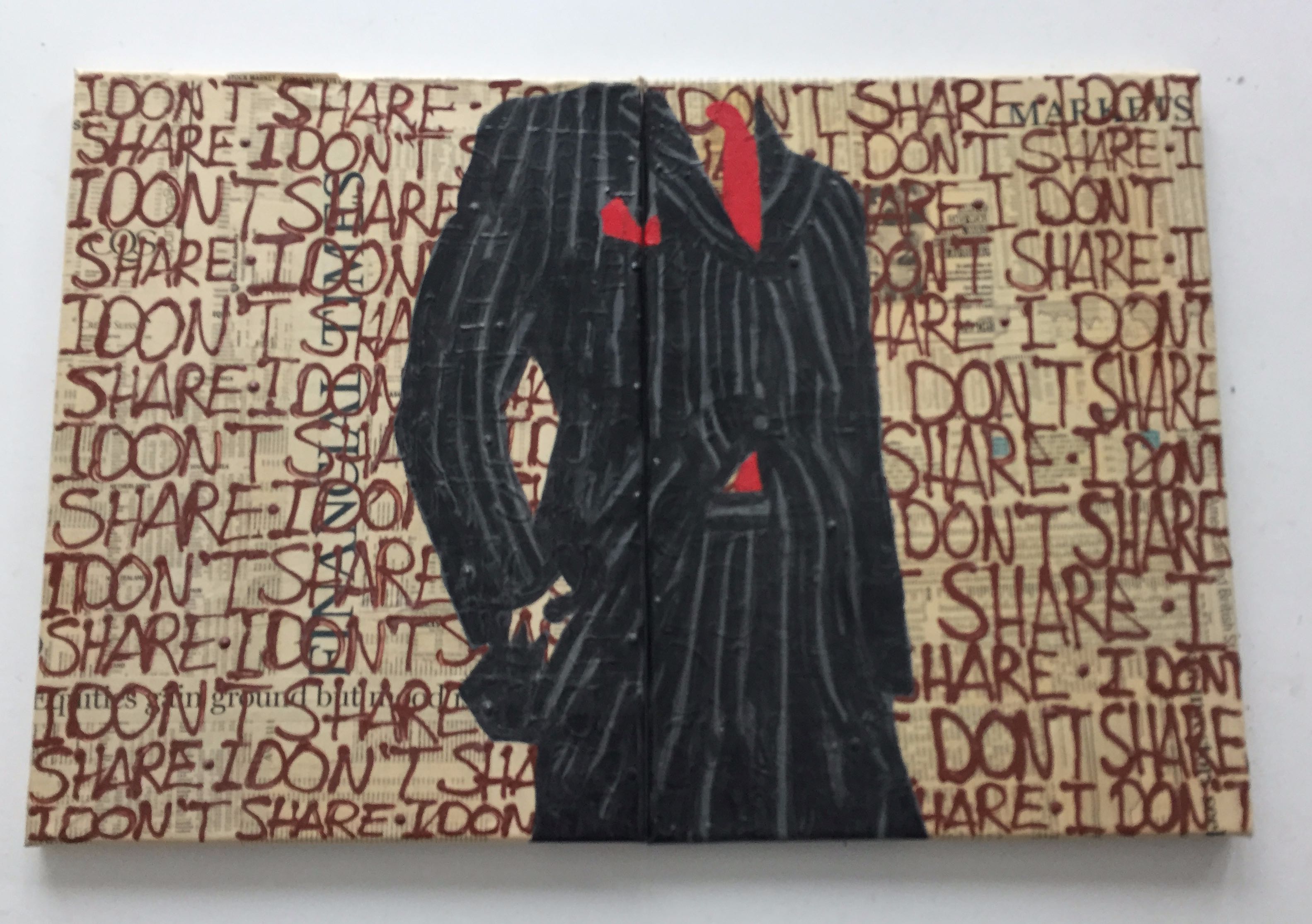 Niet of onleesbaar gesigneerd - I don't share | the banker kopen? Bied vanaf 1!