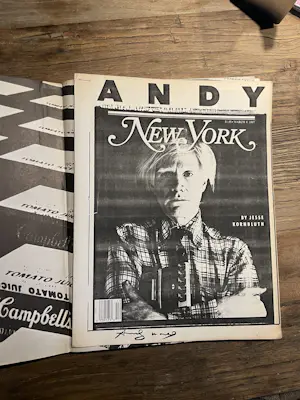 AcheterAndy Warhol - Index Book? Enchérissez de 200!