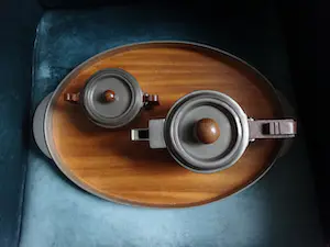 Meine Huisenga - Zeldzame onderdelen Art Deco servies Daalderop tin kopen? Bied vanaf 75!