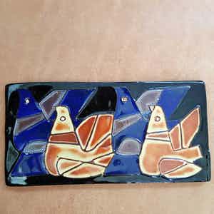 Henk Potters - Keramiek tegel verkocht voor € 40!