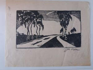 Jac. de Beer - landschap kopen? Bied vanaf 8!