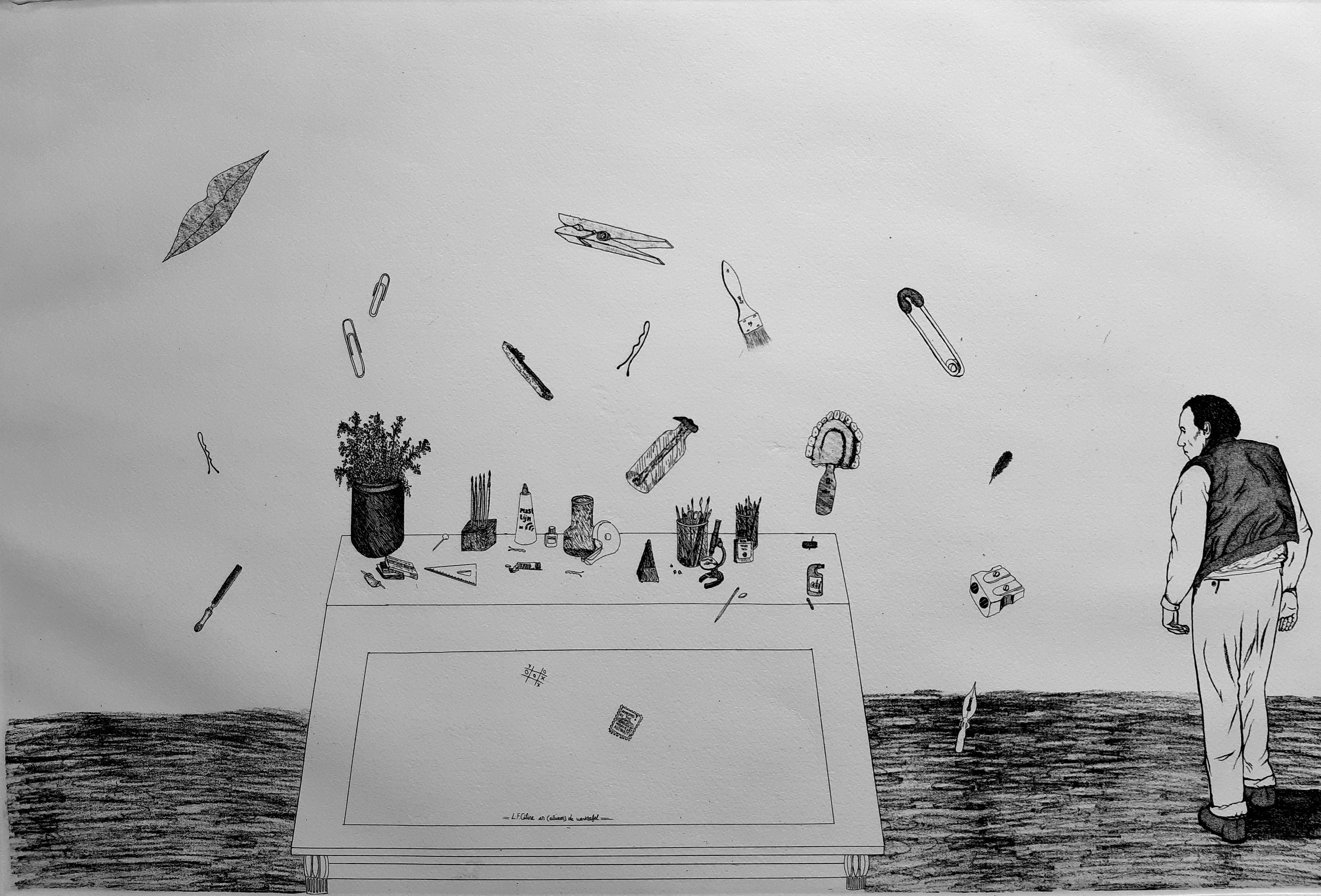 Niet of onleesbaar gesigneerd - L.F. Céline en (alweer) de werktafel kopen? Bied vanaf 1!