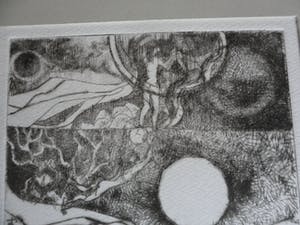 Frits Lindeman - Ets. Titel. Droom in de middag. kopen? Bied vanaf 20!