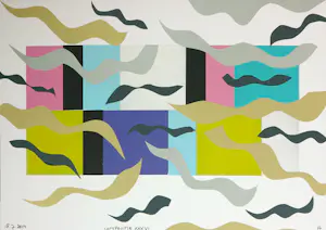 Philip Vencken - Collage op papier, Lot van drie werken kaufen? Bieten Sie von 40!