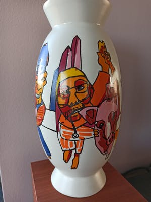 Herman Brood - vaas Jan des Bouvrie kopen? Bied vanaf 225!