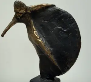 Ruurd Hallema - bronzen sculptuur | 'vrouwfiguur' | bronzen sokkel kopen? Bied vanaf 250!