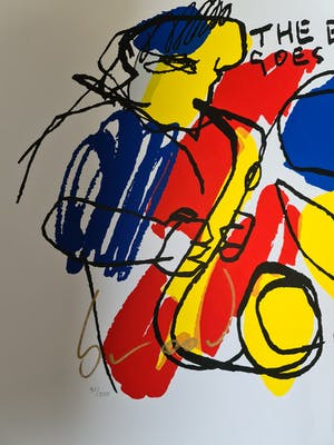 Herman Brood - Beat Goes On - gesigneerd - 230 ex. kopen? Bied vanaf 350!