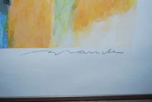 Willem Brauck - Frans landschap - ingelijste zeefdruk kopen? Bied vanaf 50!