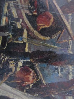 Niet of onleesbaar gesigneerd - haven van Brugge kopen? Bied vanaf 10!