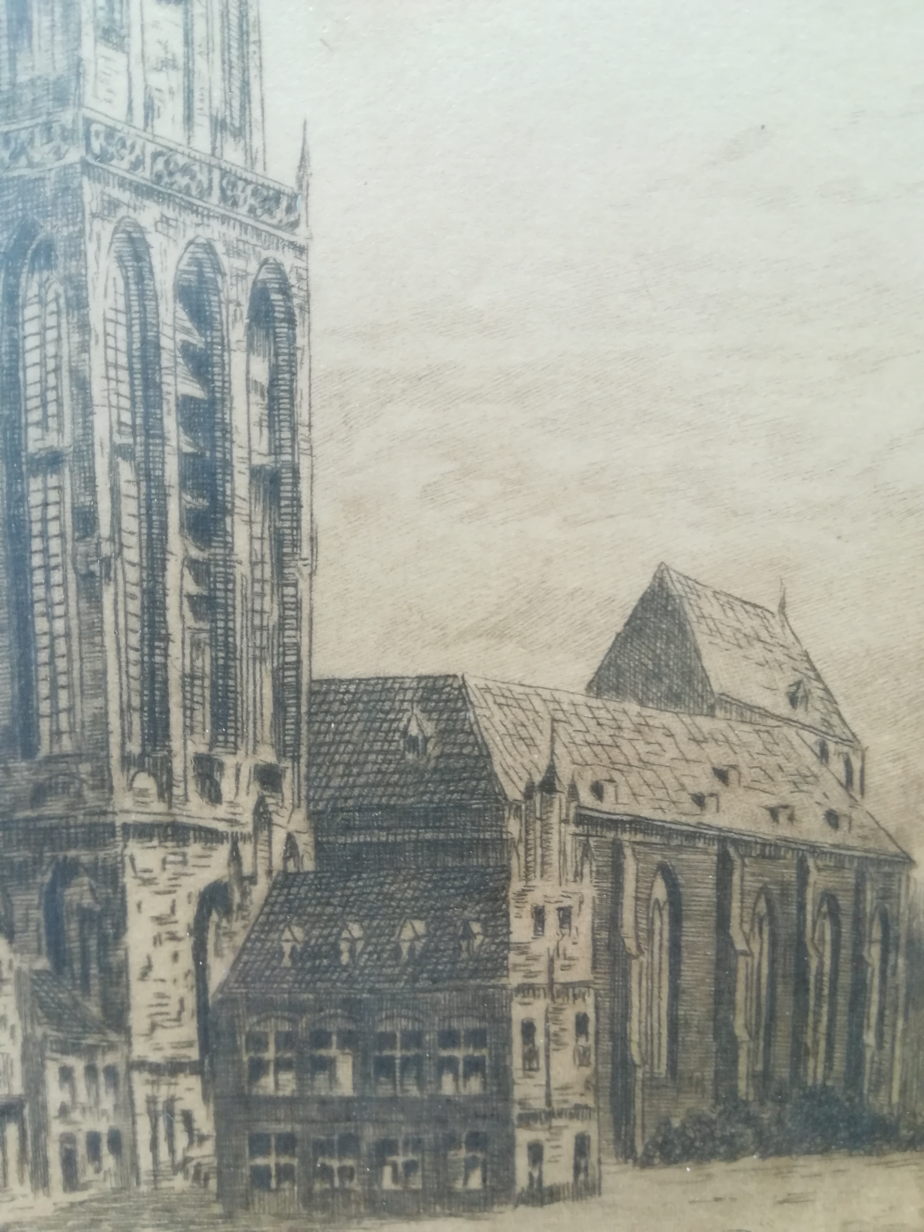 Niet of onleesbaar gesigneerd - Martinitoren Groningen  kopen? Bied vanaf 1!