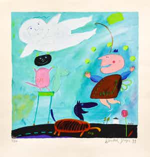 Wouter Stips - Cat Dog Daddy Tulip verkocht voor € 50!