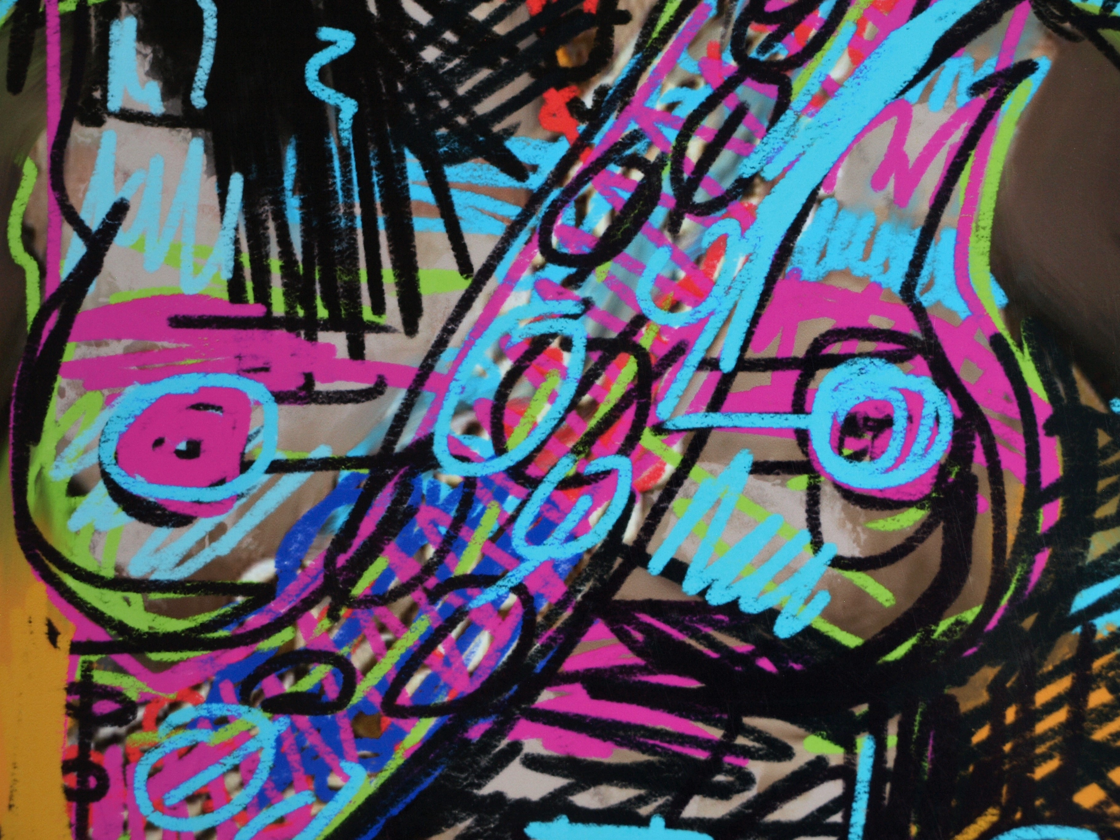 Peter Klashorst - Digitale print op fotopapier – Vrouw – gesigneerd - 2014 kopen? Bied vanaf 1!