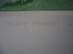 Marcus van Hoorn - Zeefdruk, Titel, "Hollandse Pyramide" kopen? Bied vanaf 30!