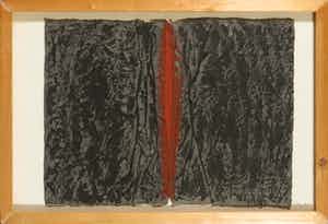 Tjeng Sit Oey - Collage, Zonder titel- Ingelijst verkocht voor € 50!