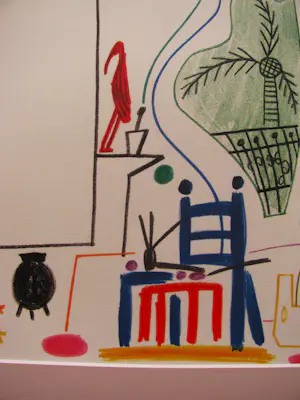 AcheterPablo Picasso - ATELIER VILLA CALIFORNIE 1955 CERCLE d´ART PARIS? Enchérissez de 250!