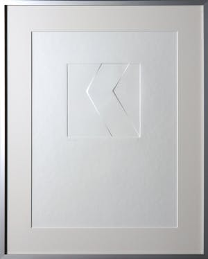 Harry van Kuyk - Reliëfdruk, Zonder titel - Ingelijst kopen? Bied vanaf 100!