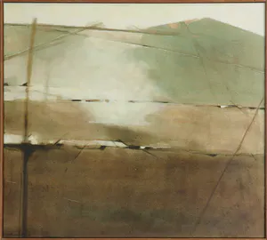 Evelien Scheffer - Olieverf op doek, Zonder titel - Ingelijst (Groot) kopen? Bied vanaf 1!