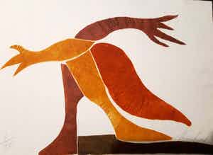 Reinhoud D'Haese - zeldzame ets, oplage 25 stuks, gesigneerd en ingelijst verkocht voor € 180!