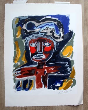 John Lie a Fo - Zeefdruk - 1993 kopen? Bied vanaf 45!