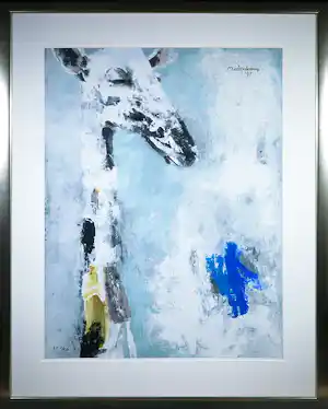 Nico Molenkamp - Zeefdruk, Giraffe - Ingelijst (Groot) verkauft für € 93!