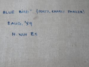 Henk van Es - Blue Bird, kosmische verbeelding van Charlie Parker, een beroemd saxofonist. kopen? Bied vanaf 150!