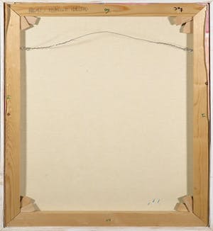 Hans Brands - Acryl op doek, Abstracte compositie - Ingelijst kopen? Bied vanaf 1!