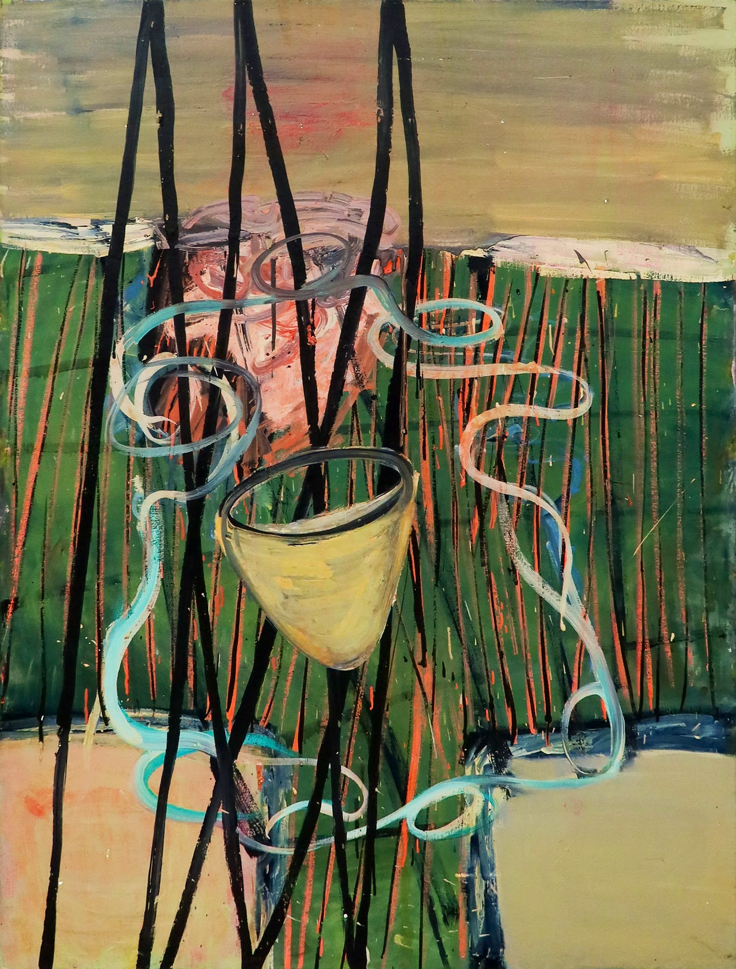 Siebrand Weitenberg - Olieverf op doek, De onsterfelijke ziel (Zeer groot) verkocht voor € 1!