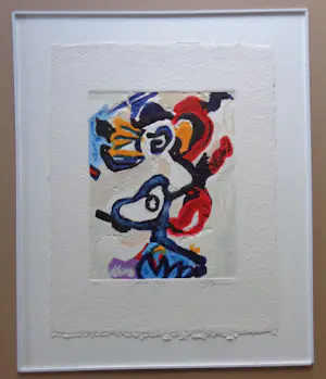 Jan Tormi - NACHTVOGEL / AQUAGRAVURE / 70x58cm / SIG / PASSE kopen? Bied vanaf 35!