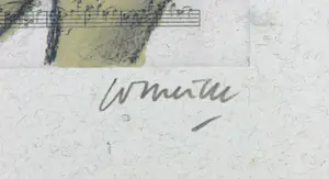 Corneille - Zeefdruk, "Naakt op muziekpapier" kopen? Bied vanaf 100!