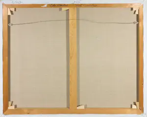 Cobi Nieuwstad - Acryl op doek, Vuil landschap (Groot) kopen? Bied vanaf 1!