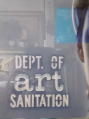 Jan Bollaert - Lambdaprint, Dept of Art Sanitation,ingelijst kopen? Bied vanaf 35!