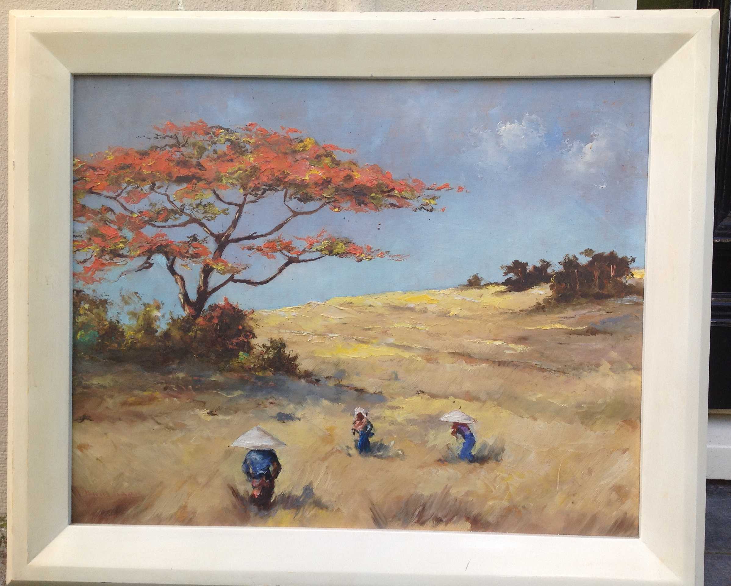 Niet of onleesbaar gesigneerd - B14, Indonesisch Landschap kopen? Bied vanaf 1!