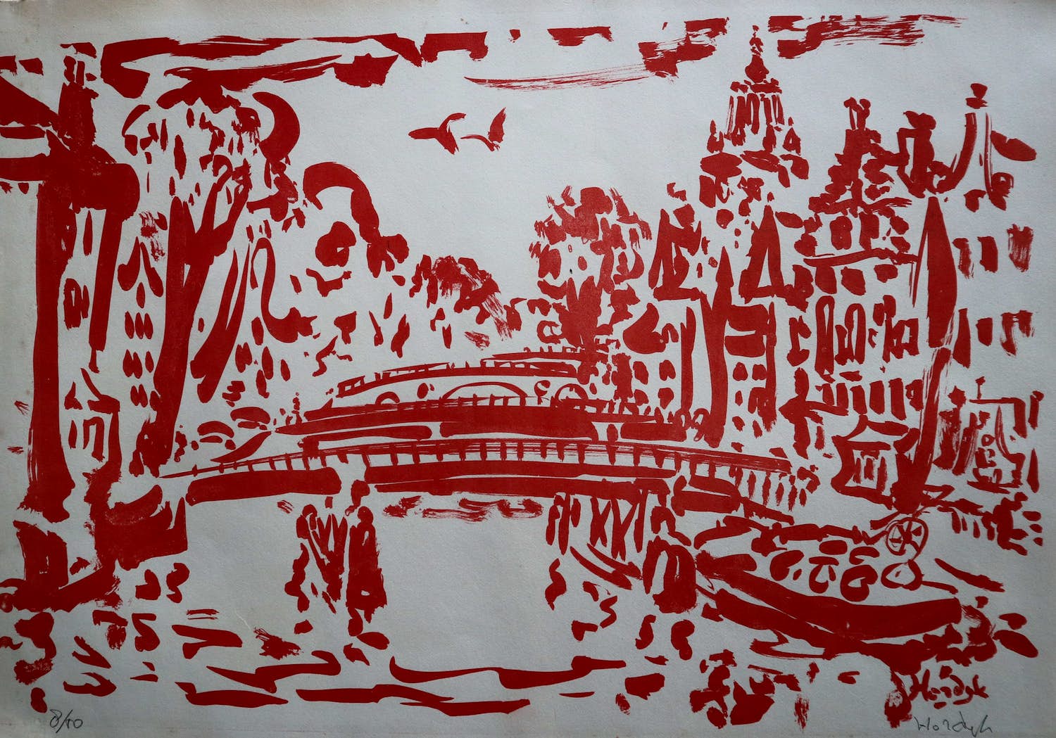 Gerard Hordijk Amsterdams Stadsgezicht Sold View The Auction Result 