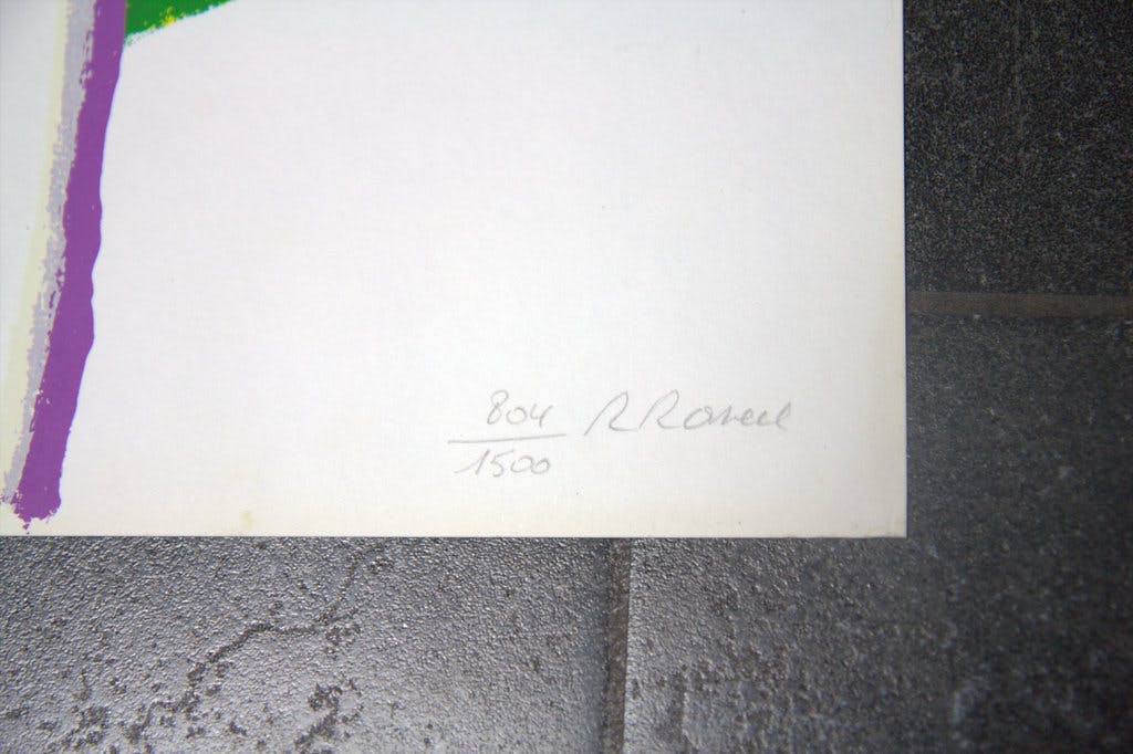 Roger Raveel - Laatste keer - Vader en Zoon, gesigneerde zeefdruk 1990 kopen? Bied vanaf 1!