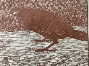 Jan Mankes - “Schreeuwende kraai” 1918 kopen? Bied vanaf 300!