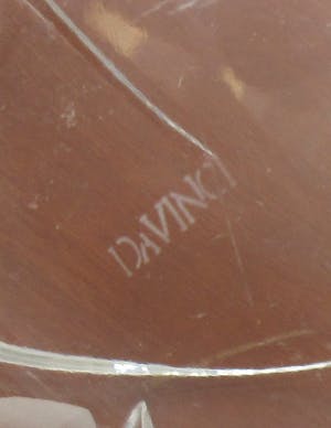 Niet of onleesbaar gesigneerd - Da Vinci geslepen kristallen karaf model Grossetto kopen? Bied vanaf 10!