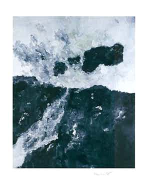 Armando - Kenmerkend Werk " Het Rivierlandschap " / SLECHTS 25 EX WERELDWIJD verkocht voor € 125!