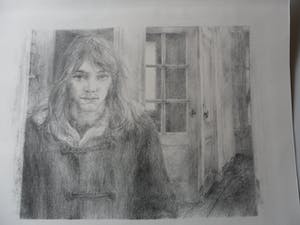 Piet Klaasse - Litho: " Rogier in Kraakpand" - 1972 kopen? Bied vanaf 45!