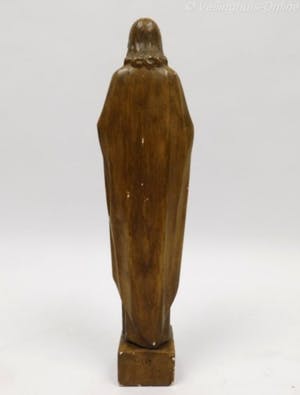 Johannes Petrus Maas - (1861-1941) - Antiek Heilig Hartbeeld - Gips - Gemerkt - PRIJS VERLAAGD kopen? Bied vanaf 10!