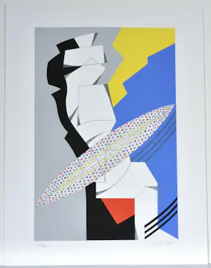 Jozef Mees - Zeefdruk - Gesigneerd - 54x42 cm - 1977 kopen? Bied vanaf 65!